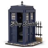 2639PCS MOC Dr Who Tardis 10’’ Model Building Blocks Toy Set Dr Who Tardis Building Blocks